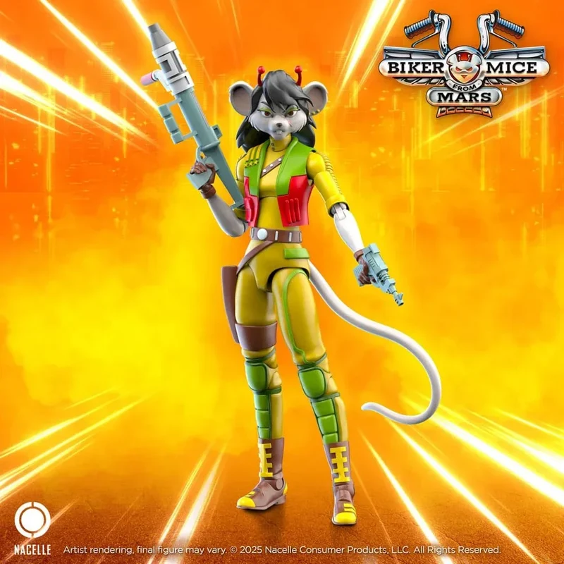 Biker Mice From Mars Action Figur Carbine 23 cm