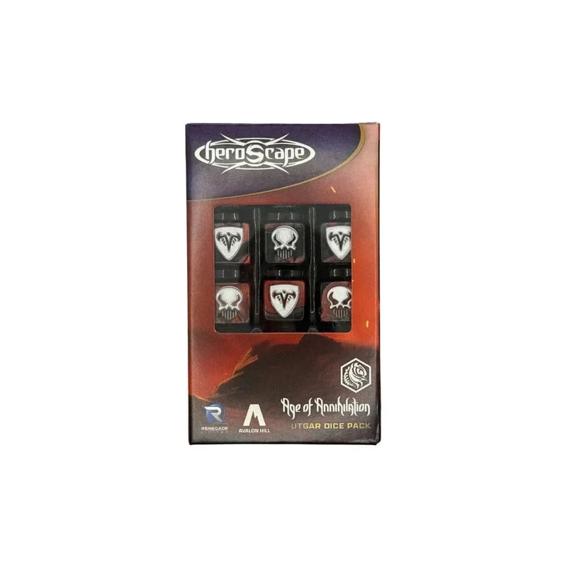 Heroscape Dice Set Utgar – Ultimat Kraft för Ditt Spel