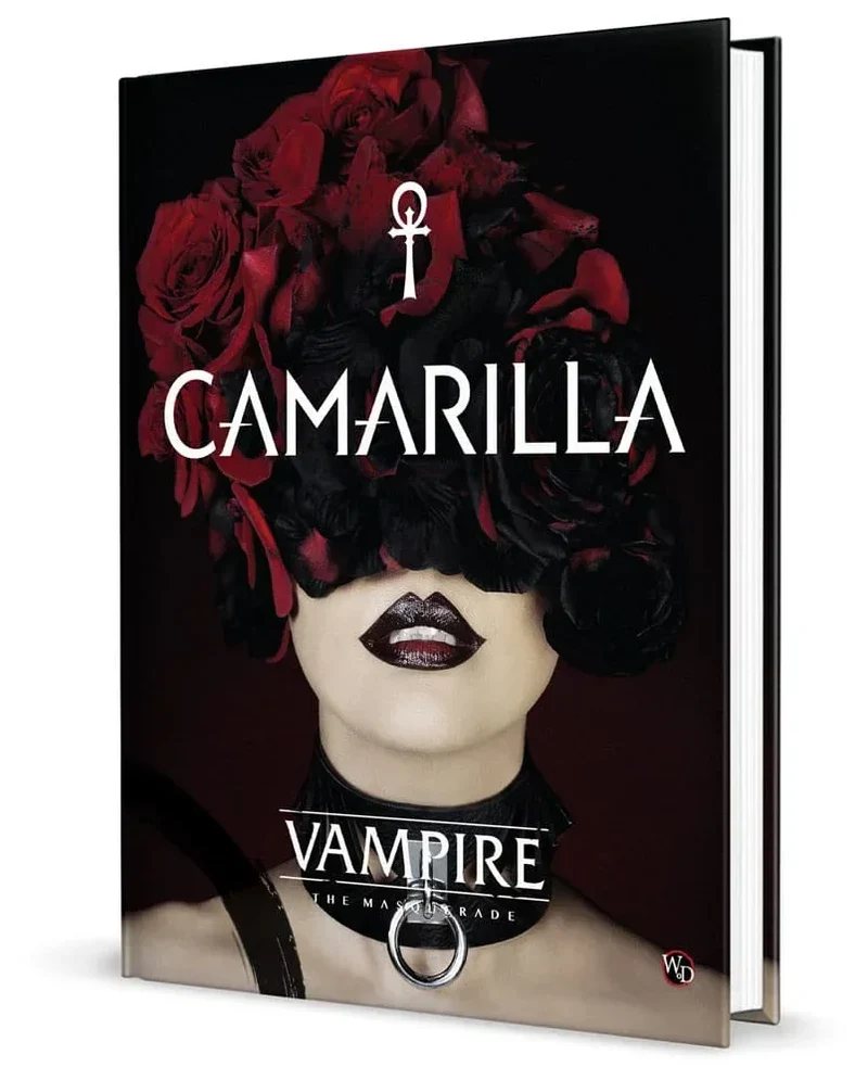 Vampire: The Masquerade 5th Edition RPG Bok Camarilla Källa *Engelska Version*