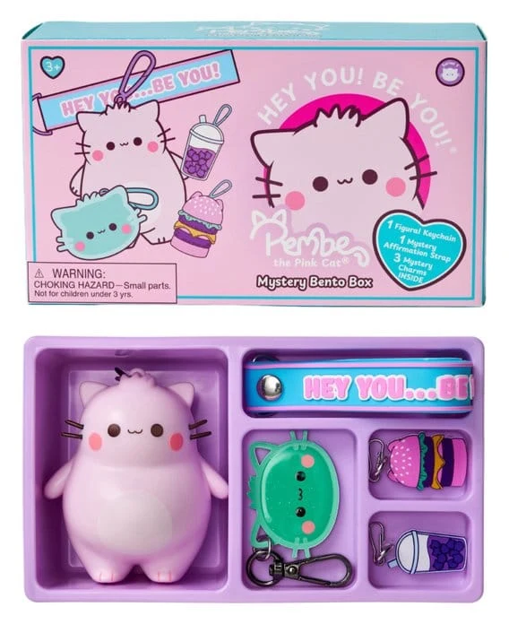 Pembe Nyckelrings blindbox Bento Box Display 8 cm (8)