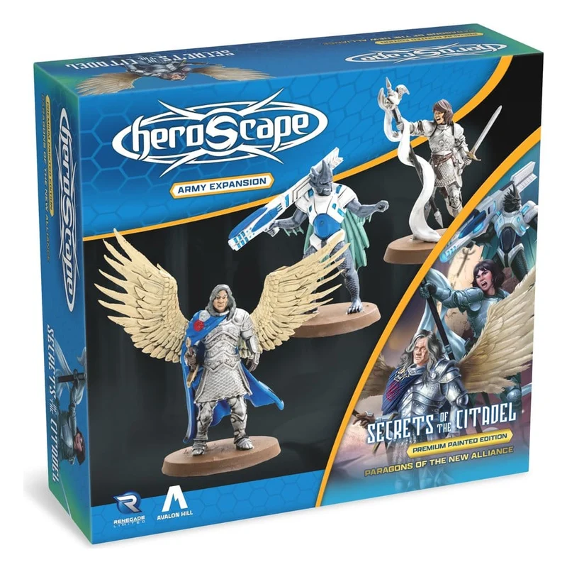 Heroscape arméexpansion Föredömen från den Nya Alliansen – svensk version av engelskt original