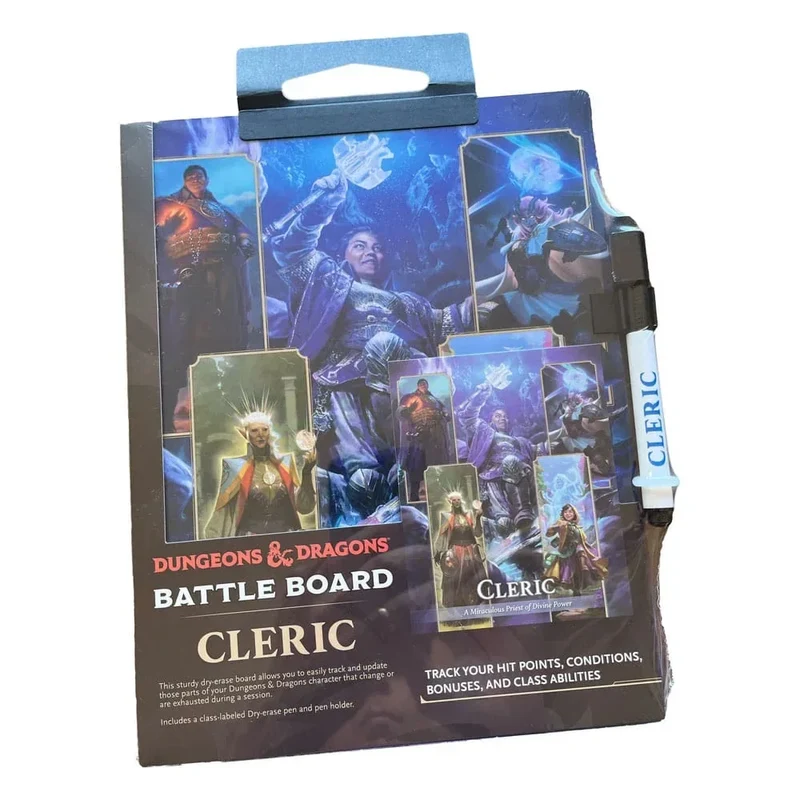 Dungeons & Dragons Battle Board Anteckningsblock Cleric