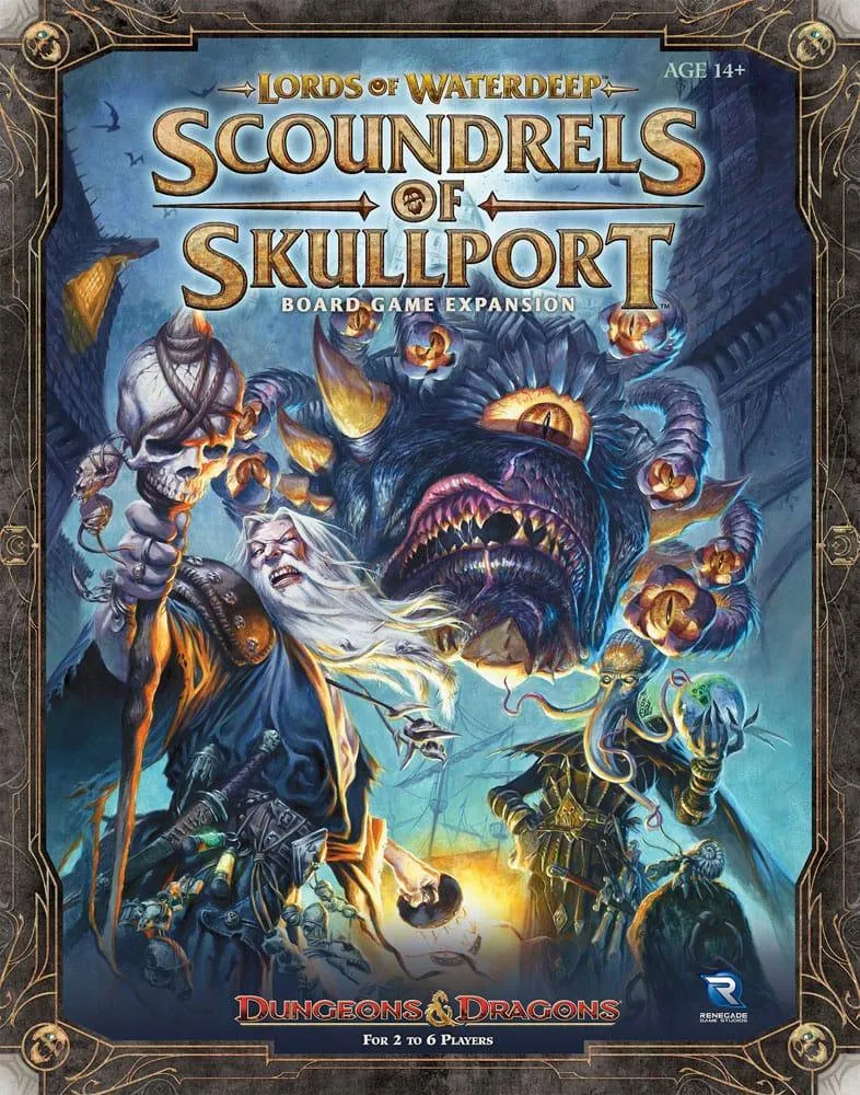Dungeons & Dragons brädspel Lords of Waterdeep: Scoundrels of Skullport Expansion *Engelsk Version*