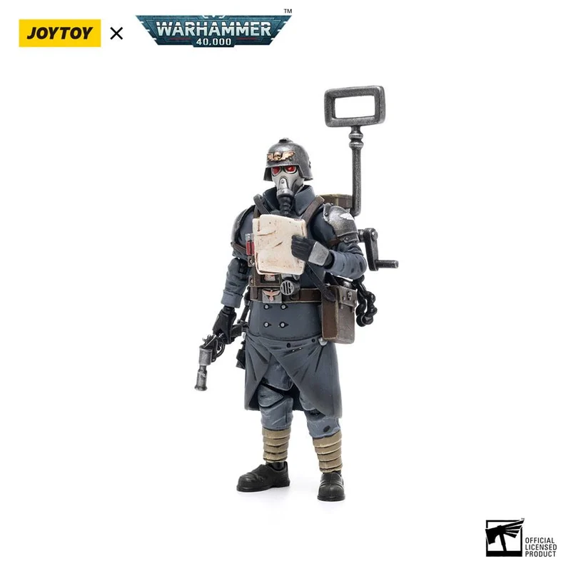 Warhammer 40k Action Figur 1/18 Death Korps of Krieg Veteran Squad Guardsman Kommunikationsspecialist 10 cm
