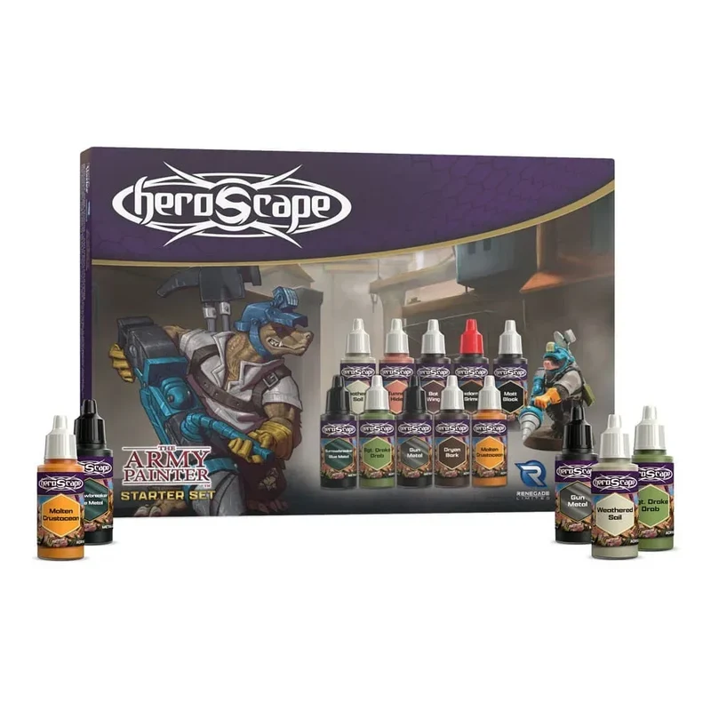 Heroscape Målarset för Miniatyrer - Army Painter Startset