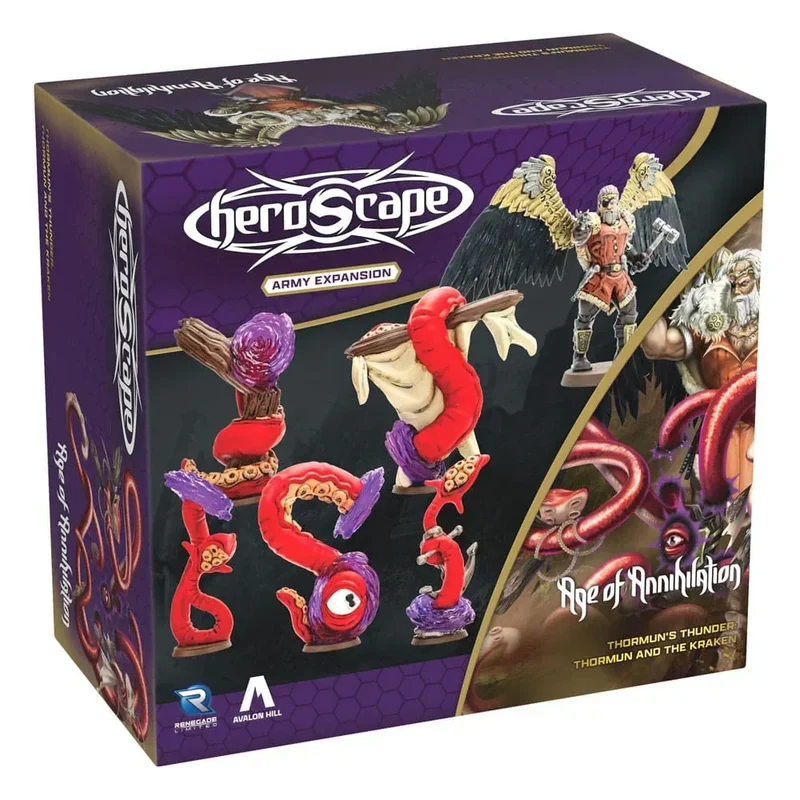 Heroscape Arméexpansion: Åldern av Utrotning Thormun & Kraken *Engelsk Version*