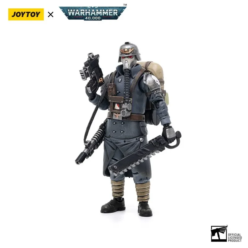 Warhammer 40k Action Figur 1/18 Death Korps of Krieg Veteran Squad Sergeant 10 cm