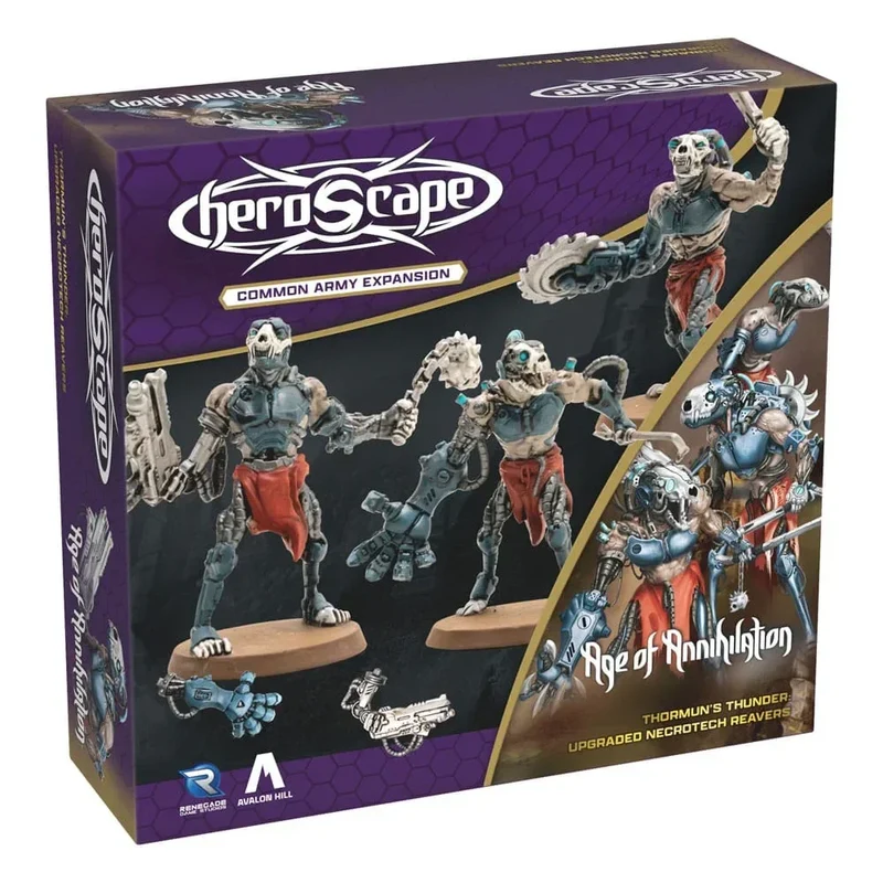 Heroscape Armé Expansion: Age of Annihilation - Uppgraderade Necrotech Reavers (Vanlig) *Engelsk Version*