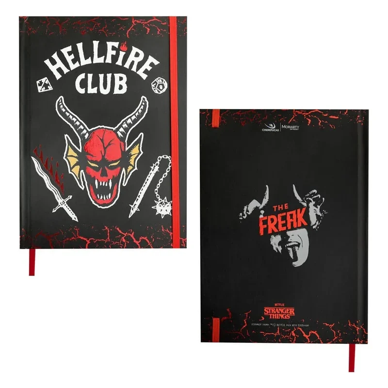 Stranger Things Anteckningsblock Hell Fire Club