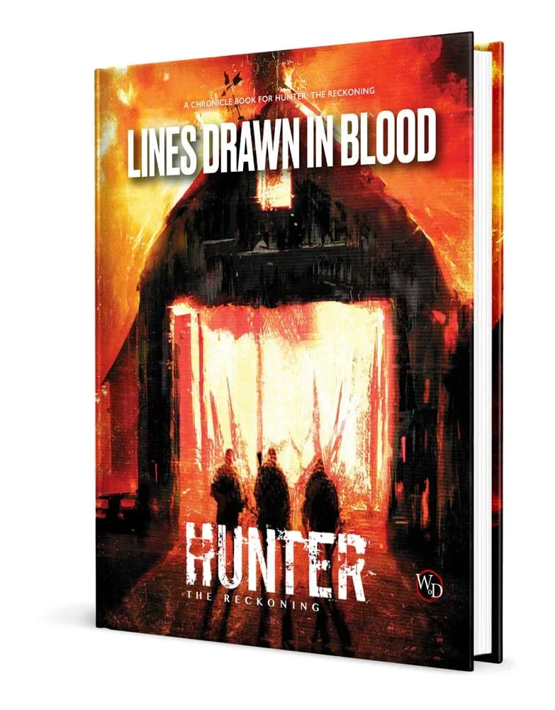 Hunter: The Reckoning 5th Edition RPG - Lines Drawn in Blood Sourcebook (Engelska Version)