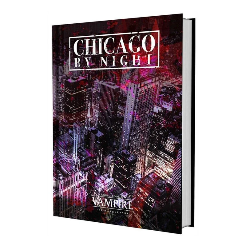 Vampire: The Masquerade 5th Edition RPG Bok Chicago By Night *Engelska Versionen*