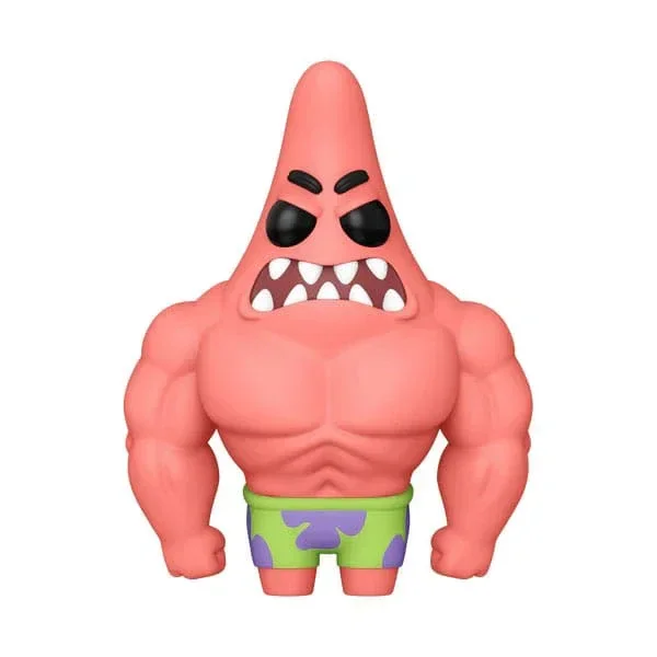 SpongeBob SquarePants 25-årsjubileum POP! Vinyl Figur Patrick med Muskler 9 cm