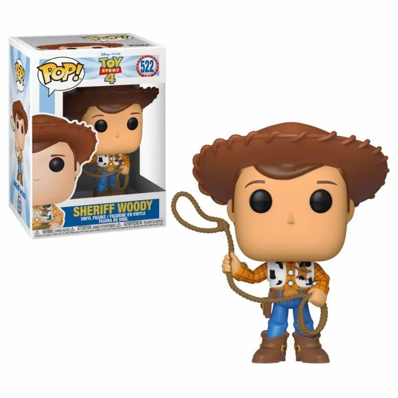 Toy Story 4 POP! Disney Figur Woody 9 cm
