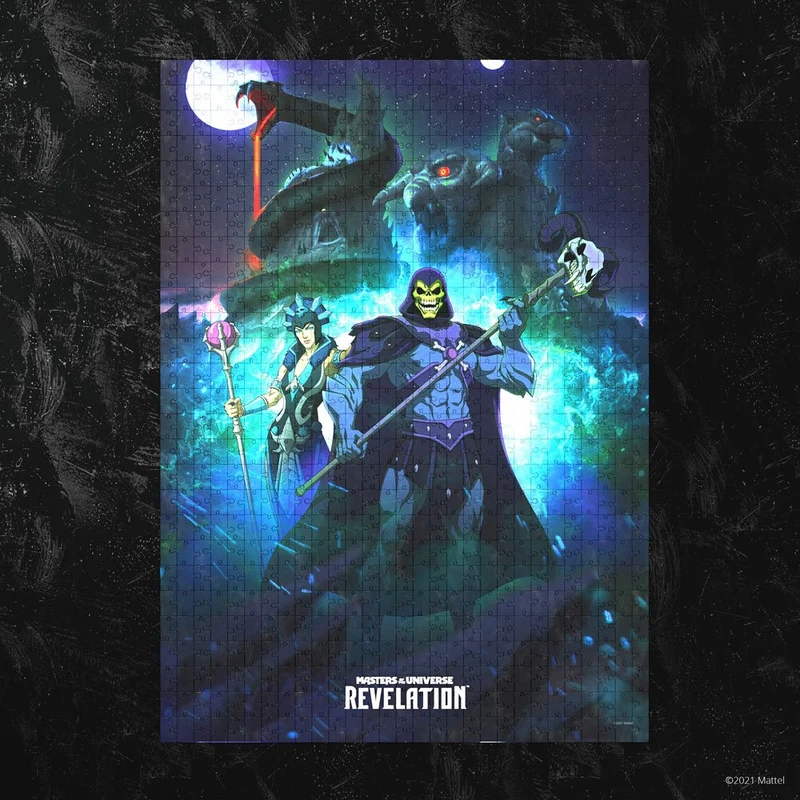 Masters of the Universe: Revelation™ Pussel med Skeletor™ och Evil-Lyn™ (1000 bitar)