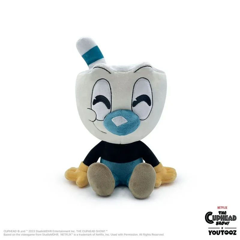 Cuphead Gosedjur Mugman 22 cm - Perfekt För Kramar