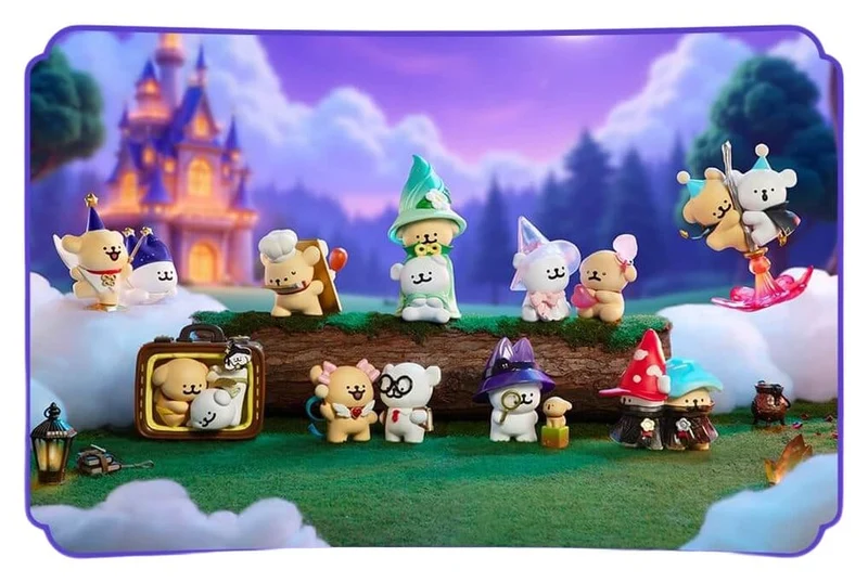 Maltese Blind Box Minifigurer Magic Seekers Series Display (8)