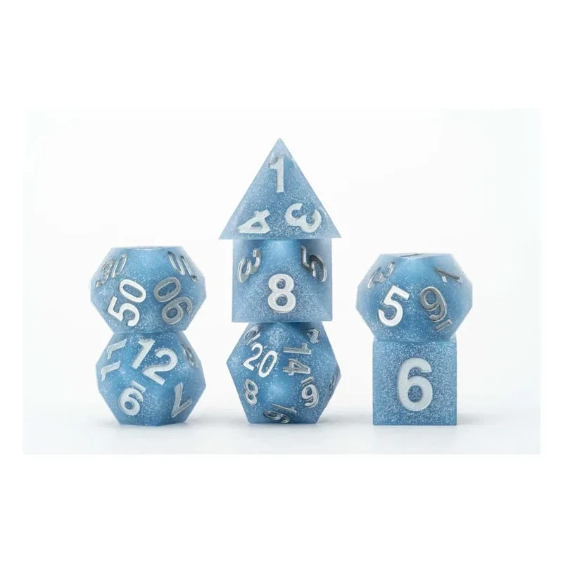 FanRoll Sharp Edge Silikondice-set Volcanic Soot (7)