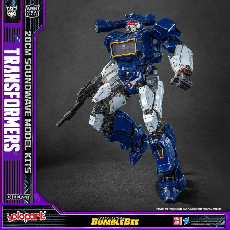 Transformers: Bumblebee AMK Pro Series Plastmodellkit Soundwave (Översätt Version) 20 cm