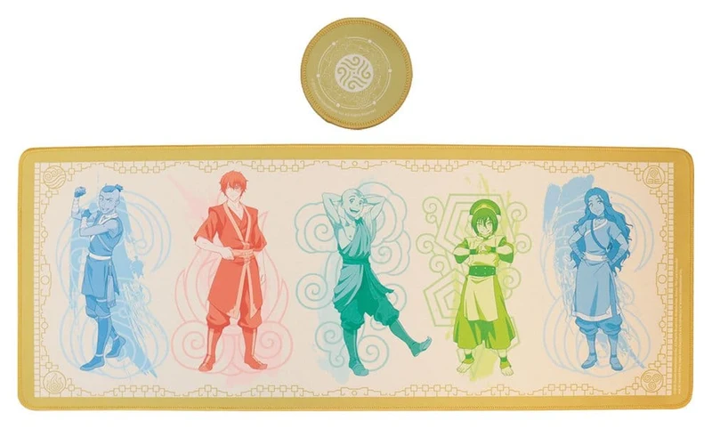 Avatar: The Last Airbender Skrivbordsmatta & Underlägg Set Element