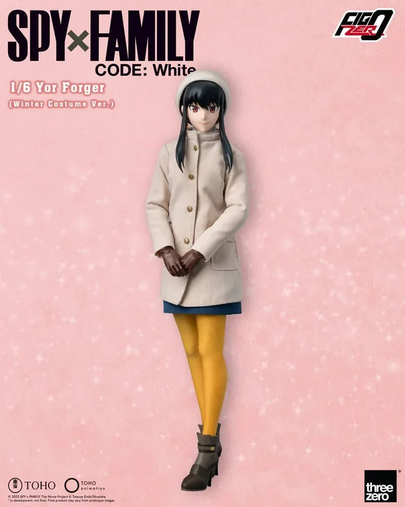 Spy x Family FigZero Action Figur 1/6 Yor Forger (Winter Costume Ver.) 31 cm