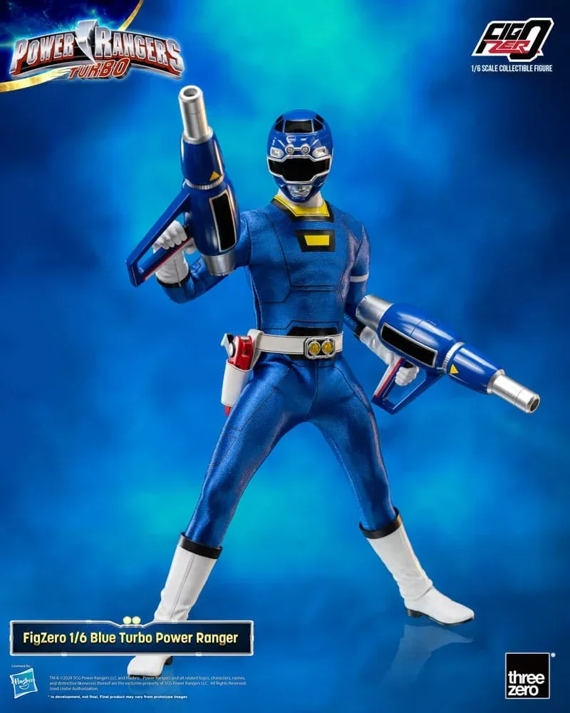Power Rangers Turbo FigZero Action Figur 1/6 Blue Turbo Power Ranger 30 cm