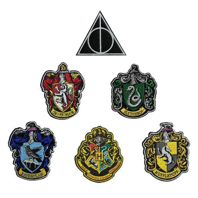 Harry Potter 6-Pack House Crests Patches