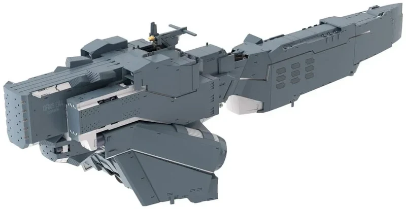 Legend of the Galactic Heroes: Die Neue These Plastmodellkit - Frihetsalliansens Skepp Hyperion 30 cm