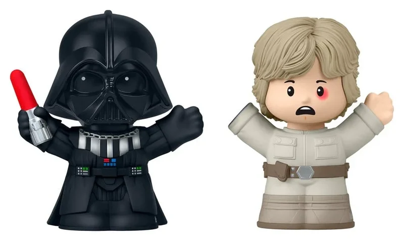 Star Wars Little People Samlars Figur Mini 2-Pack Jag Är Din Far 7 cm