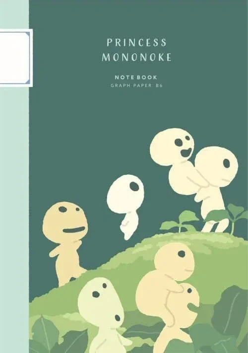 Princess Mononoke Anteckningsblock Kodama