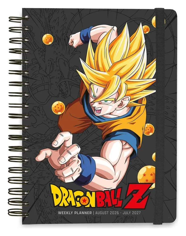 Dragon Ball School Diary veckoplanerare 2026/2027 A5