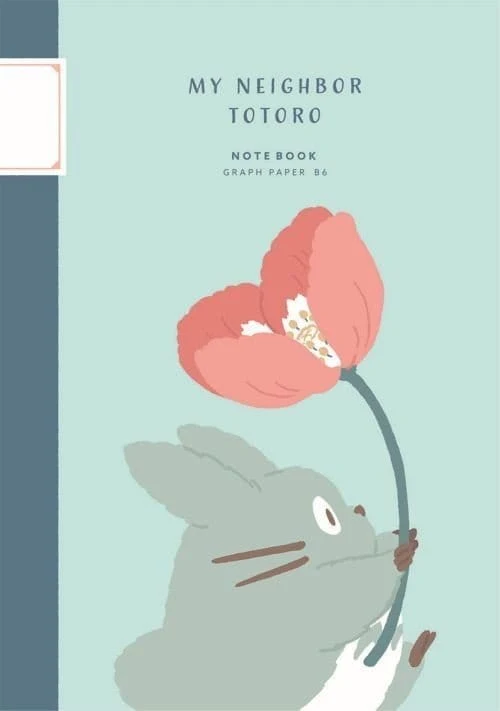 Min Granne Totoro Anteckningsblock Totoro Vallmofärg