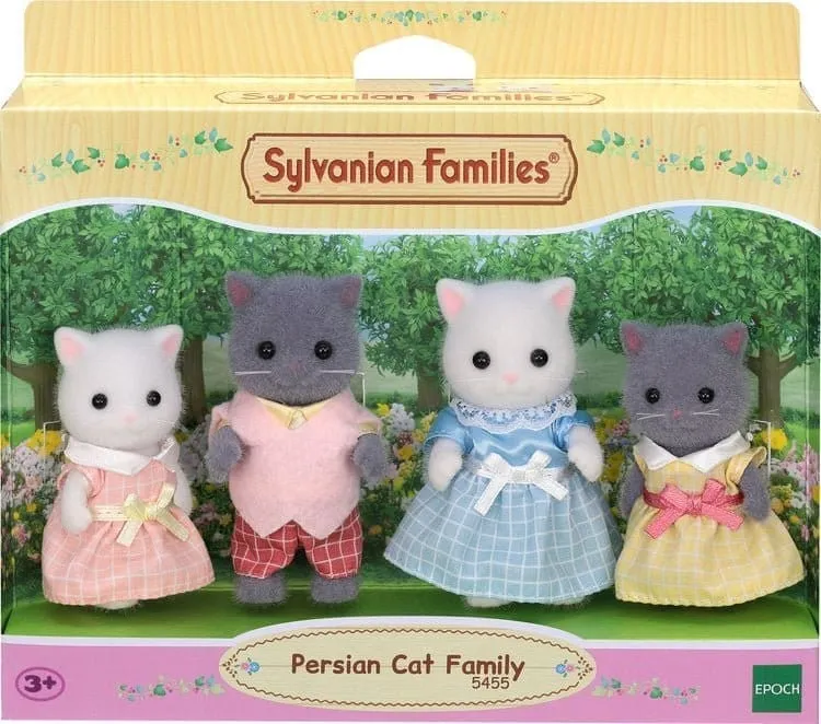 Sylvanian Families: Persisk Kattfamilj Set