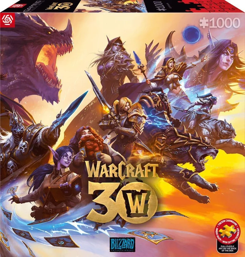 World of Warcraft Pussel 30-årsjubileum (1000 bitar)