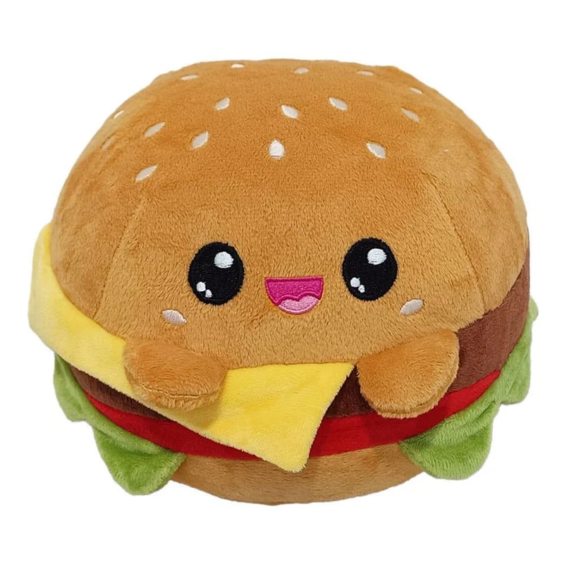 Yummis Plush Figure Burger 20 cm - Mjuk och Fluffig