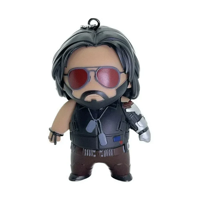 Cyberpunk 2077 Hängande Figur Johnny Silverhand 10 cm