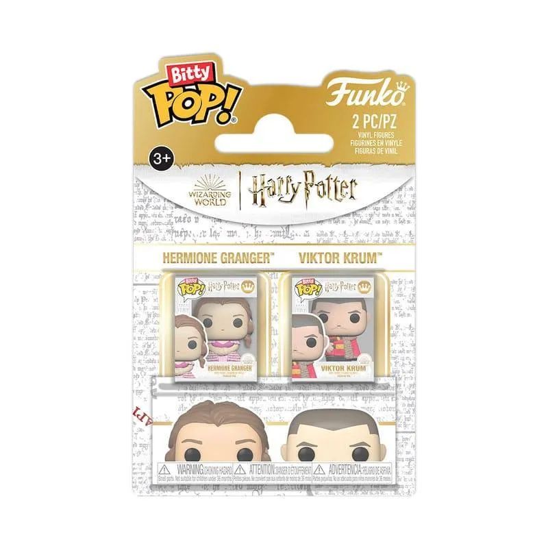 Harry Potter Bitty POP! Figur 2-Pack Hermione & Krum 2,5 cm