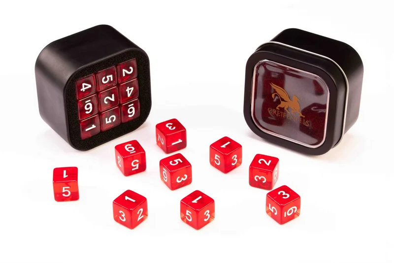 Greifenfels - Dice - D6 Series: Transparent