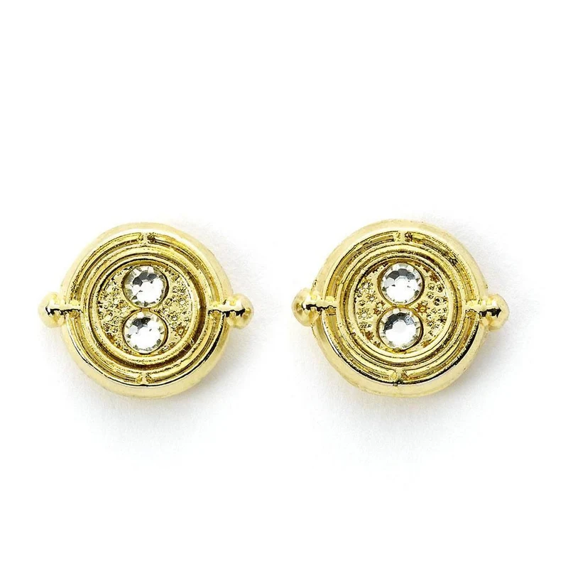 Harry Potter Örhängen Time Turner (Guldpläterade)