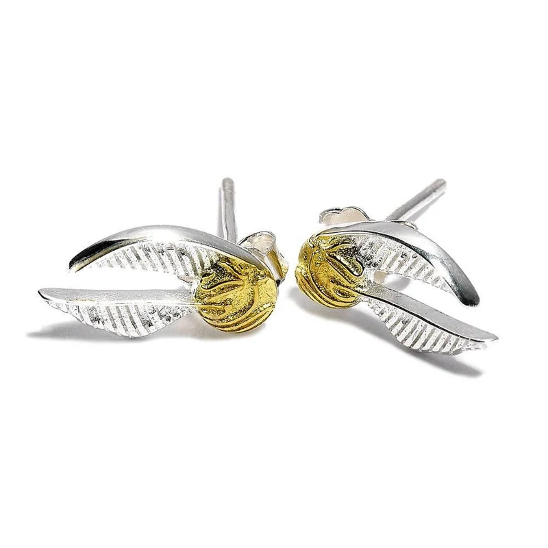 Harry Potter Örhängen Golden Snitch (Silverpläterade)