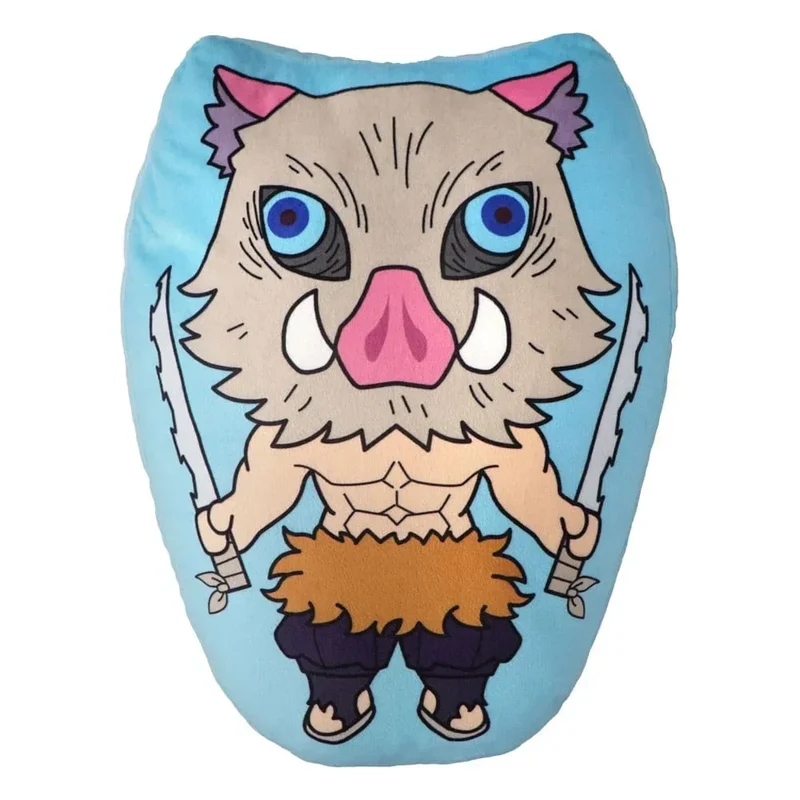 Demon Slayer Figural Pillow Inosuke – Mjuk och Unik Kudde