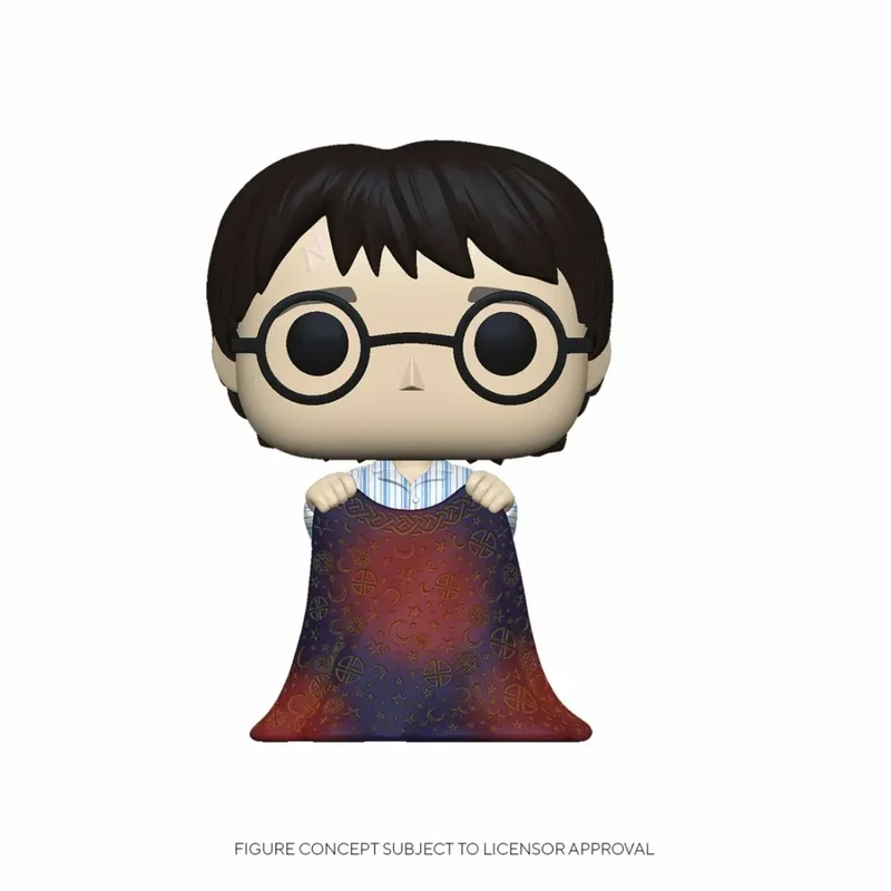 Harry Potter POP! Vinyl Figur - Harry med Osynlighetsmantel 9 cm