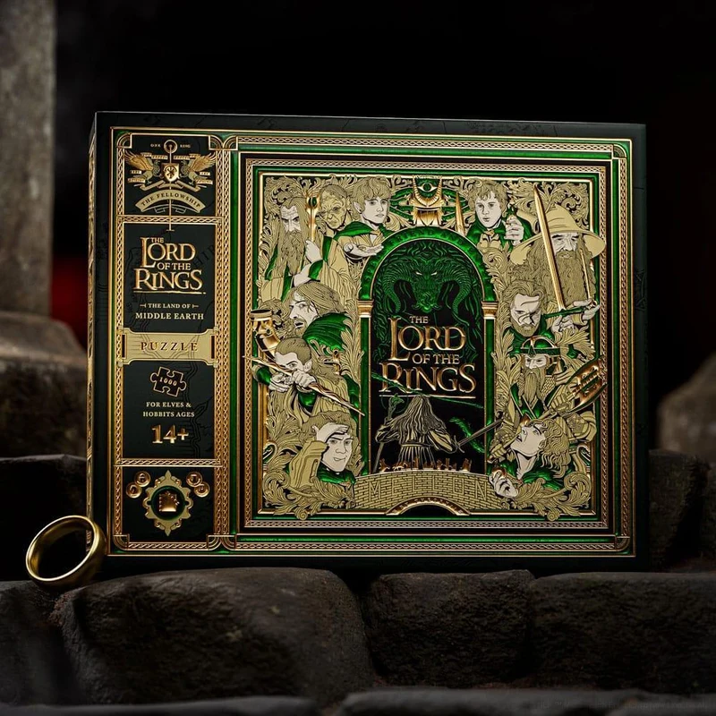 Lord of the Rings Multi-Dimensional Puzzle (1000 Bitar)