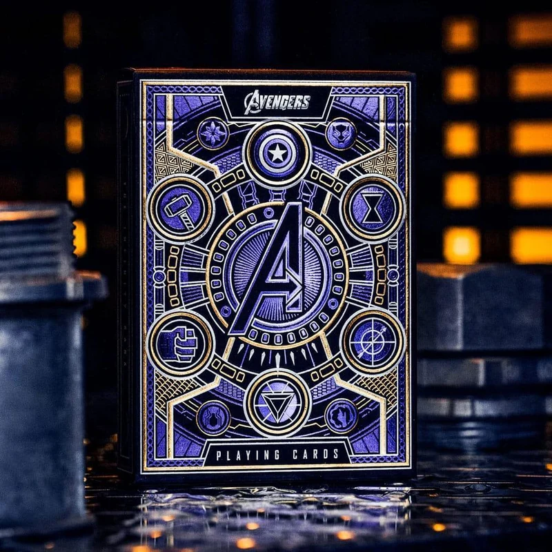 Avengers - The Infinity Saga Spelkort Blå Version