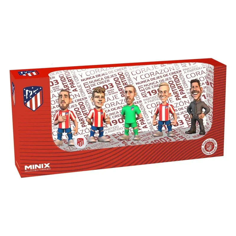 Atlético de Madrid Minix Figurer 5-Pack 7 cm