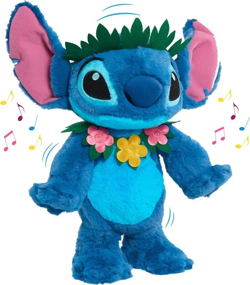 Lilo & Stitch Gosedjur med Dans- och Sångfunktion - Stitch 38 cm