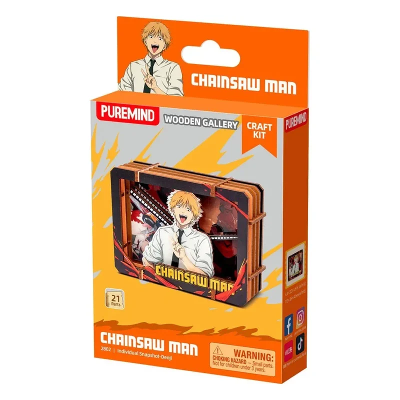 Chainsaw Man Modellkit i Trä - Gallery (S) Denji