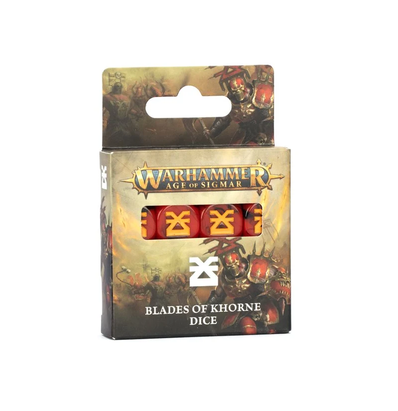 Warhammer: Age of Sigmar - Dice - Blades of Khorne