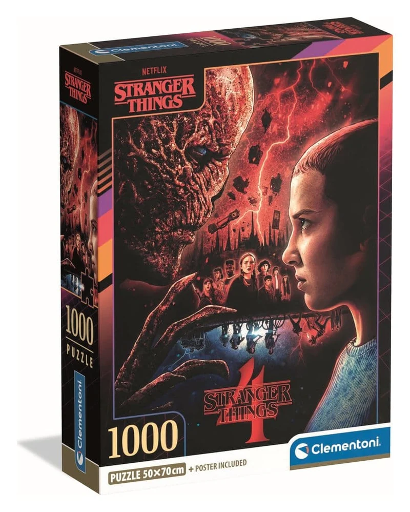 Stranger Things pussel Stranger Things 4 Upp och ner (1000 bitar)