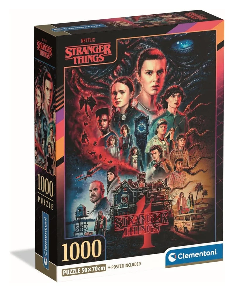 Stranger Things pussel Stranger Things 4 Hus (1000 bitar)