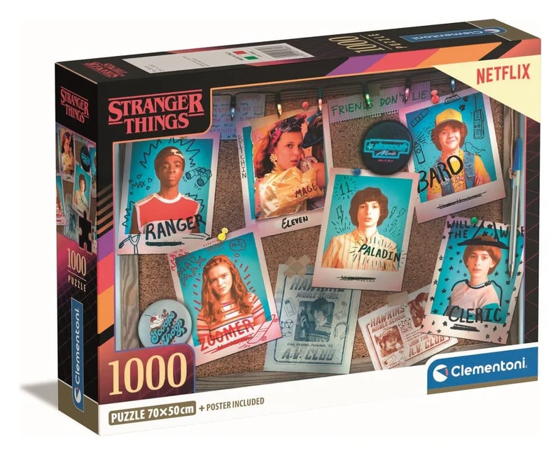 Stranger Things pusselmotiv – 1000 bitar